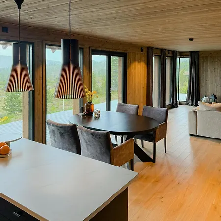 Ferienhaus Modern With Panoramic Views In Stryn