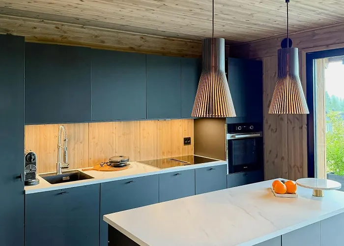 Modern With Panoramic Views In בית נופש